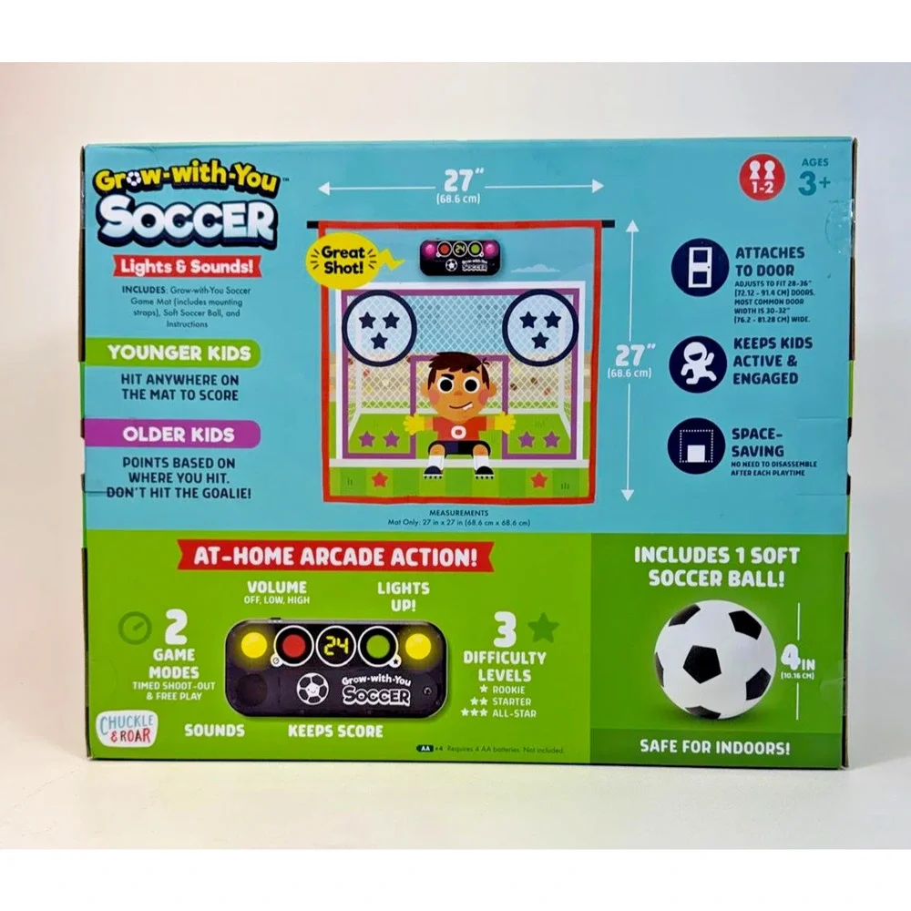 CHUCKLE & ROAR GROW-WITH-YOU SOCCER GAME